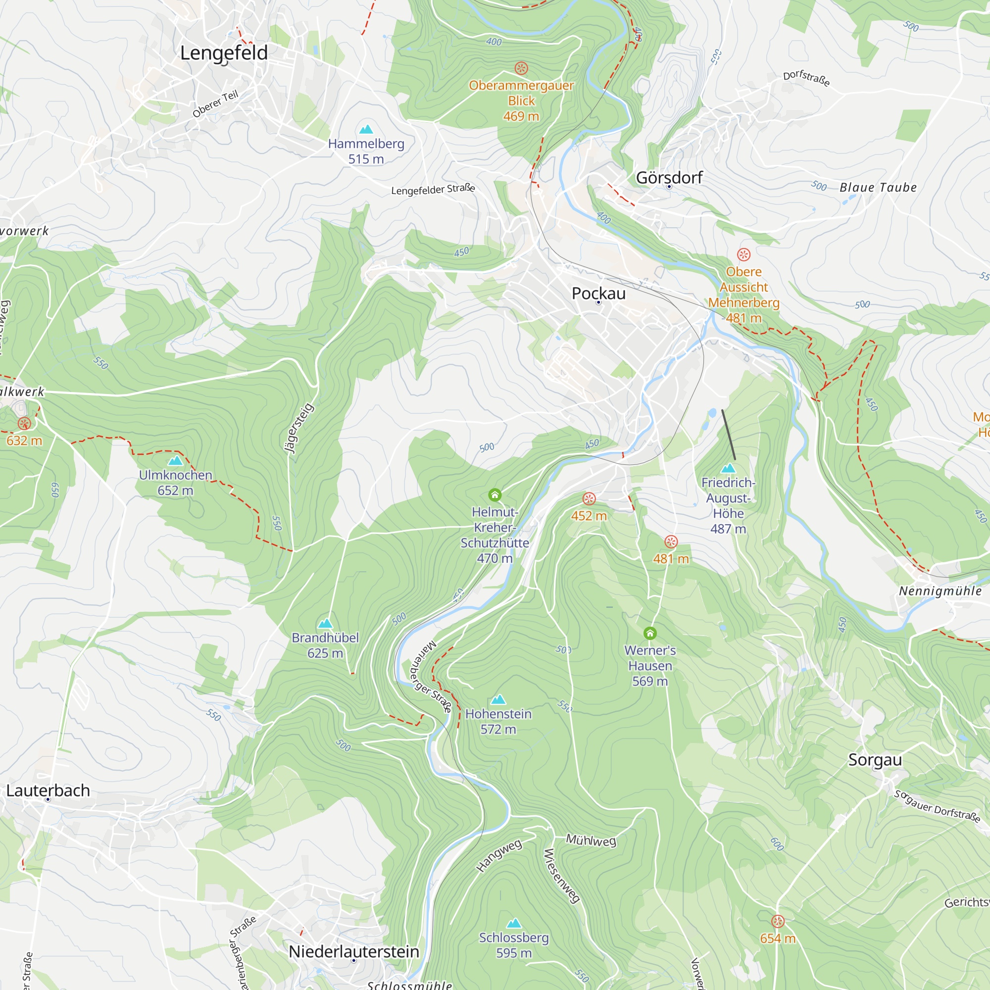 Helmut-Kreher-Schutzhütte map