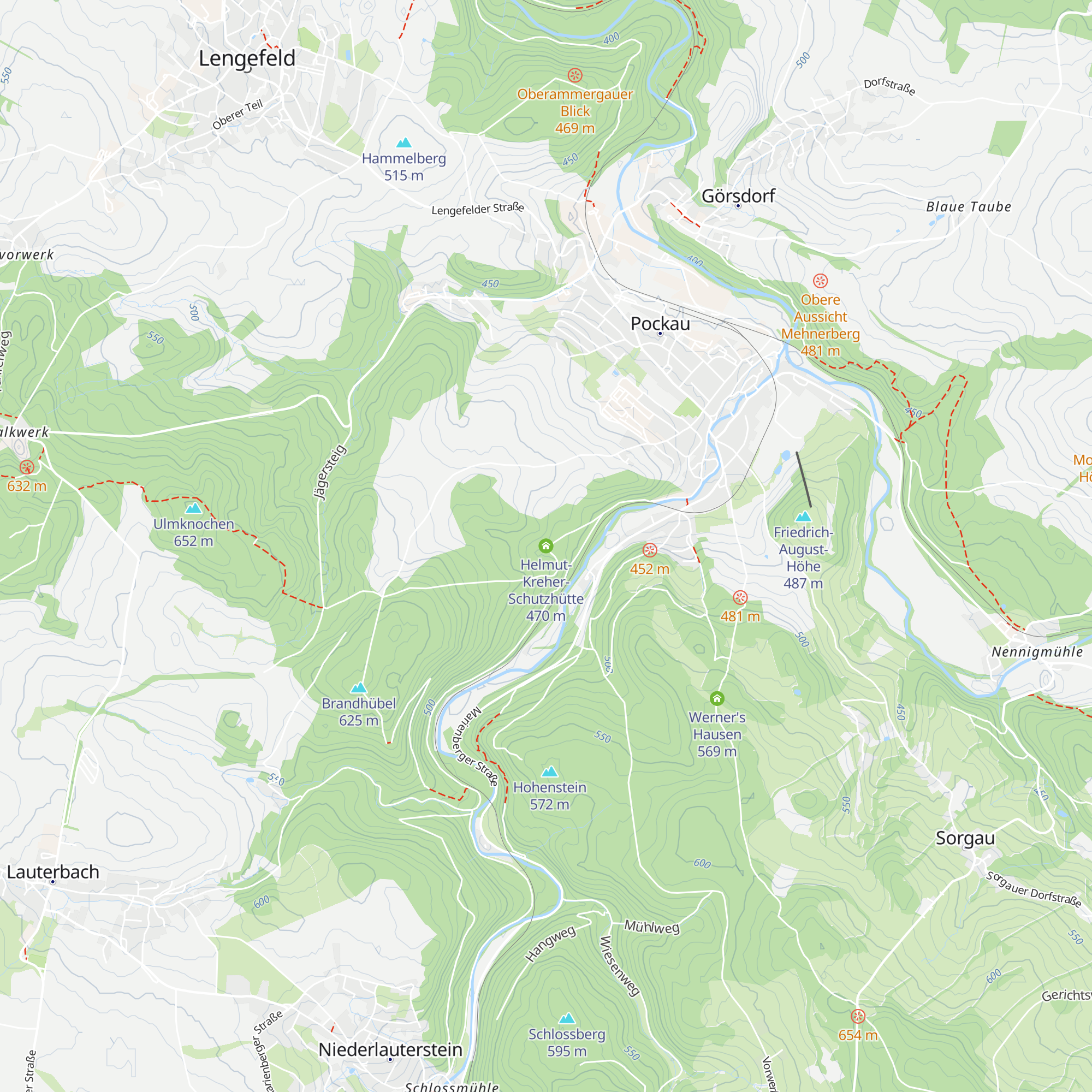 Helmut-Kreher-Schutzhütte map