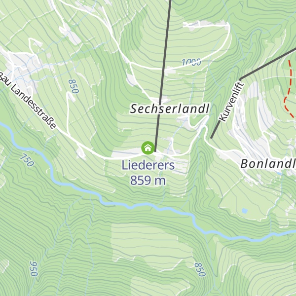 Map of Liederers
