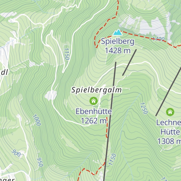 Map of Wolferlhütte