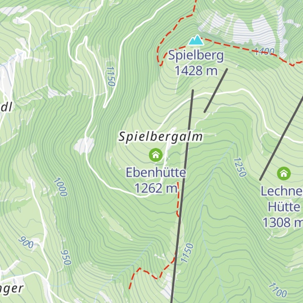 Map of Demelhütte