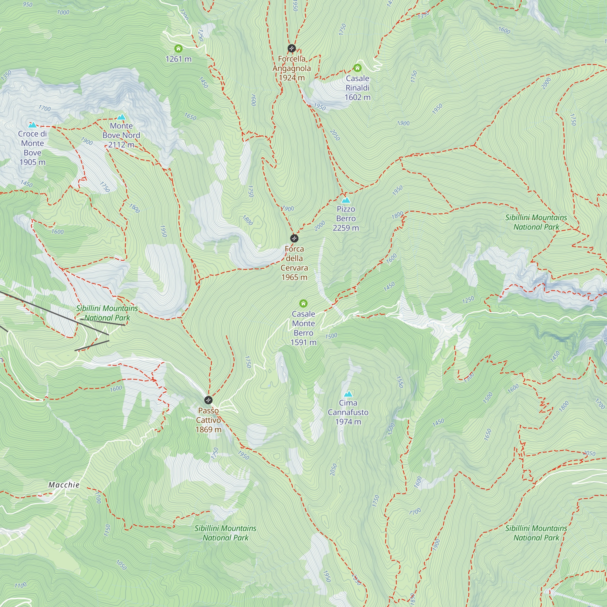 Casale Monte Berro map