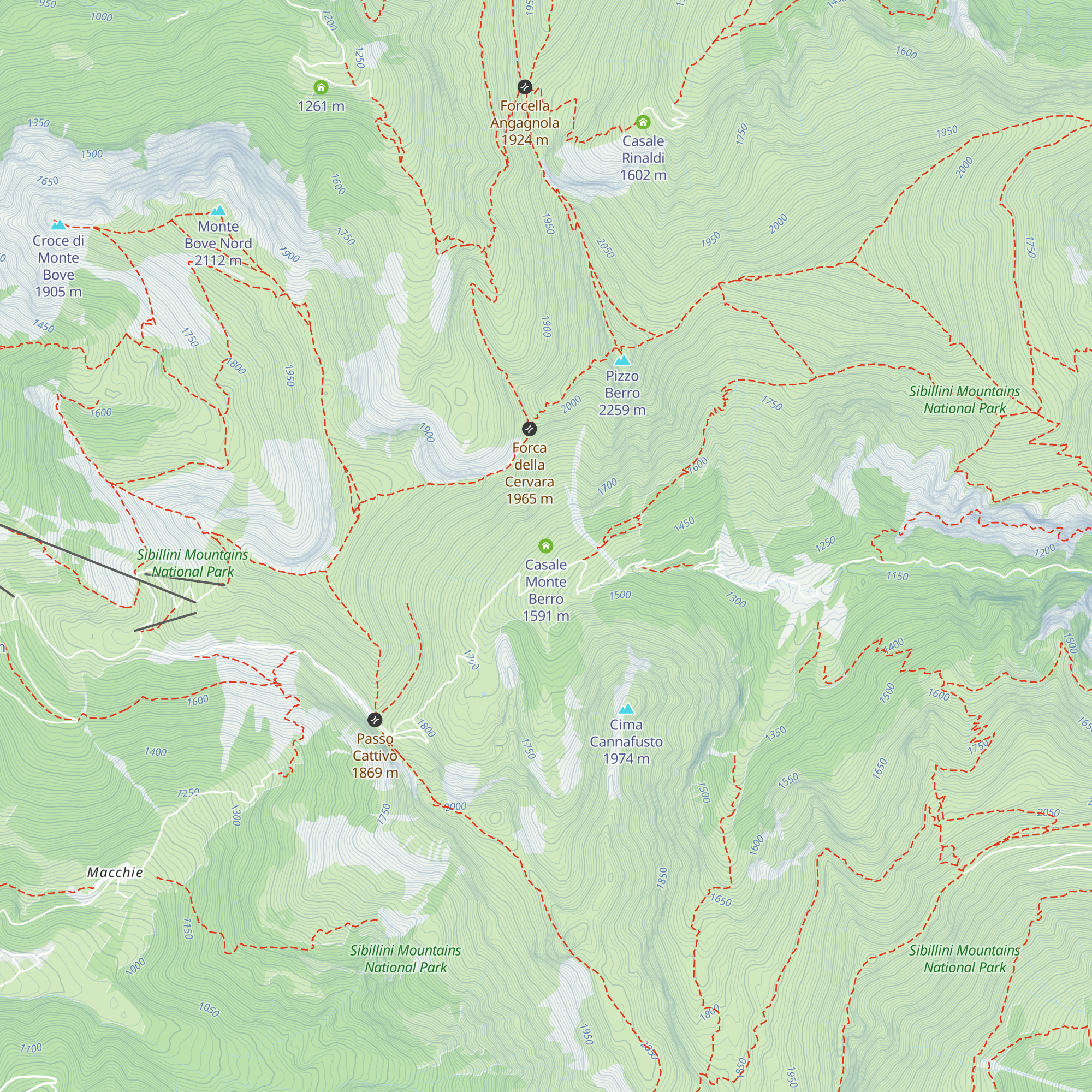 Casale Monte Berro map