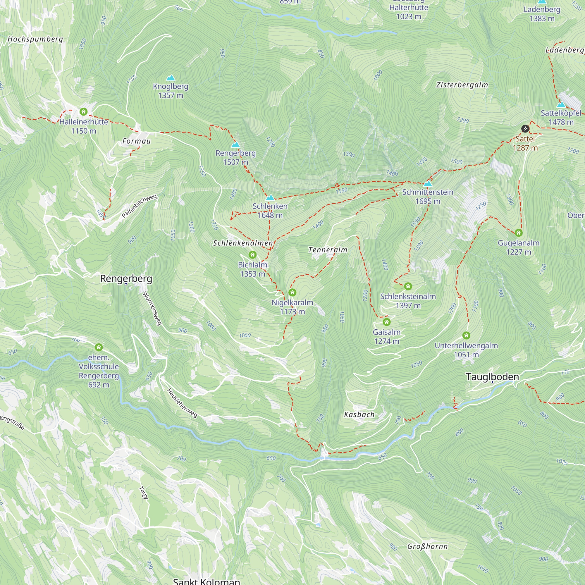 Nigelkaralm map