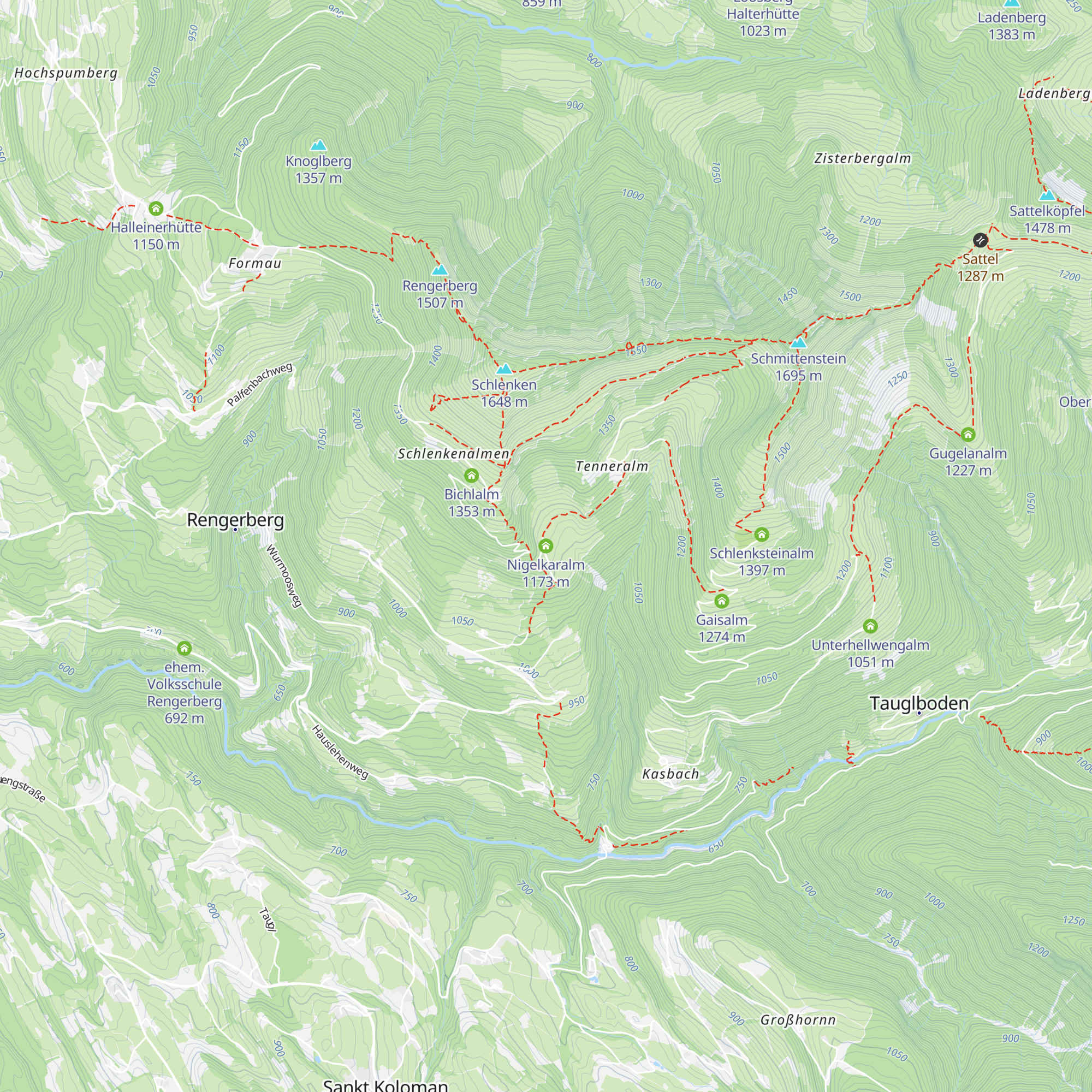 Nigelkaralm map