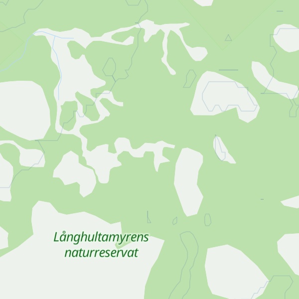 Map of Långhultebacken