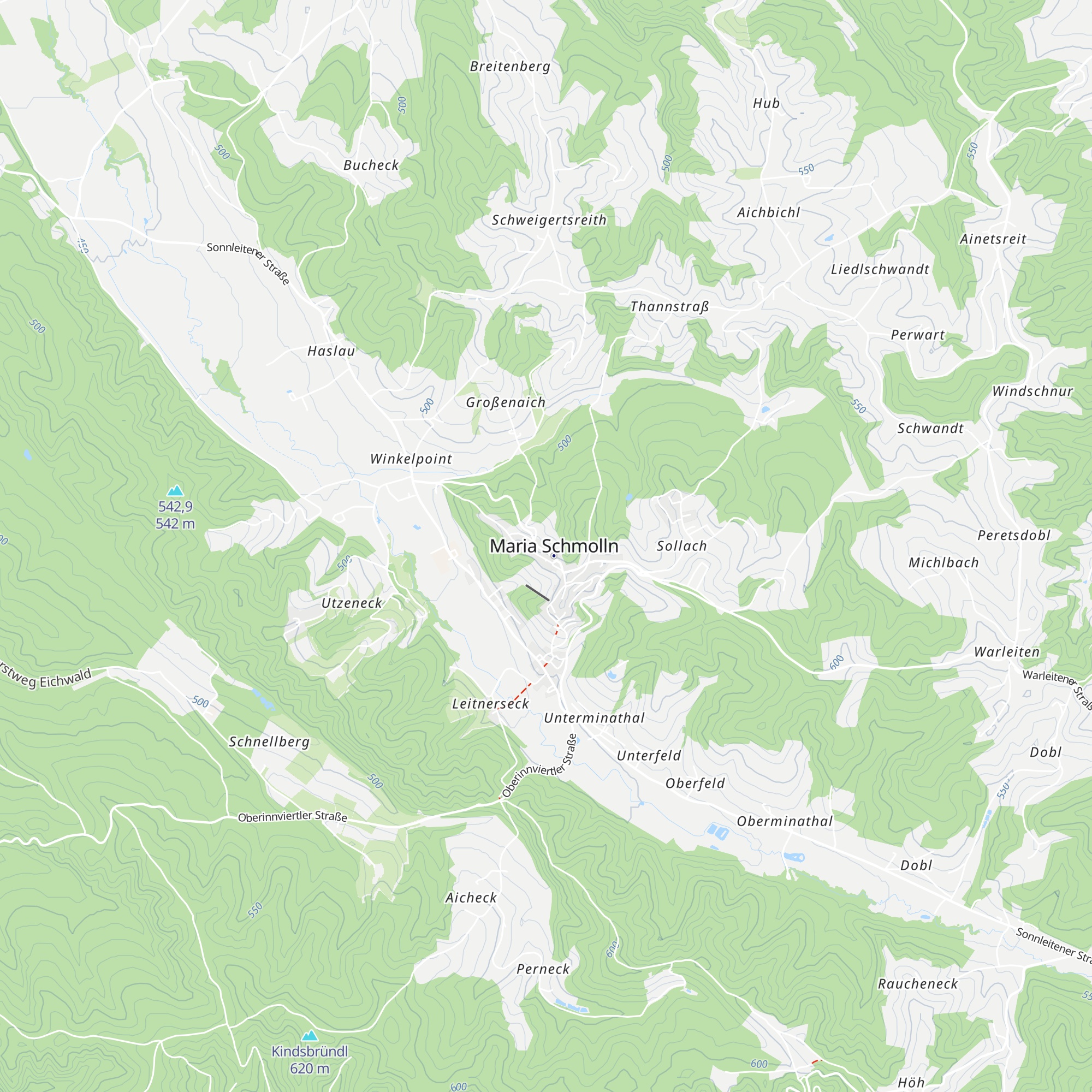 Bachleitners Hütte map
