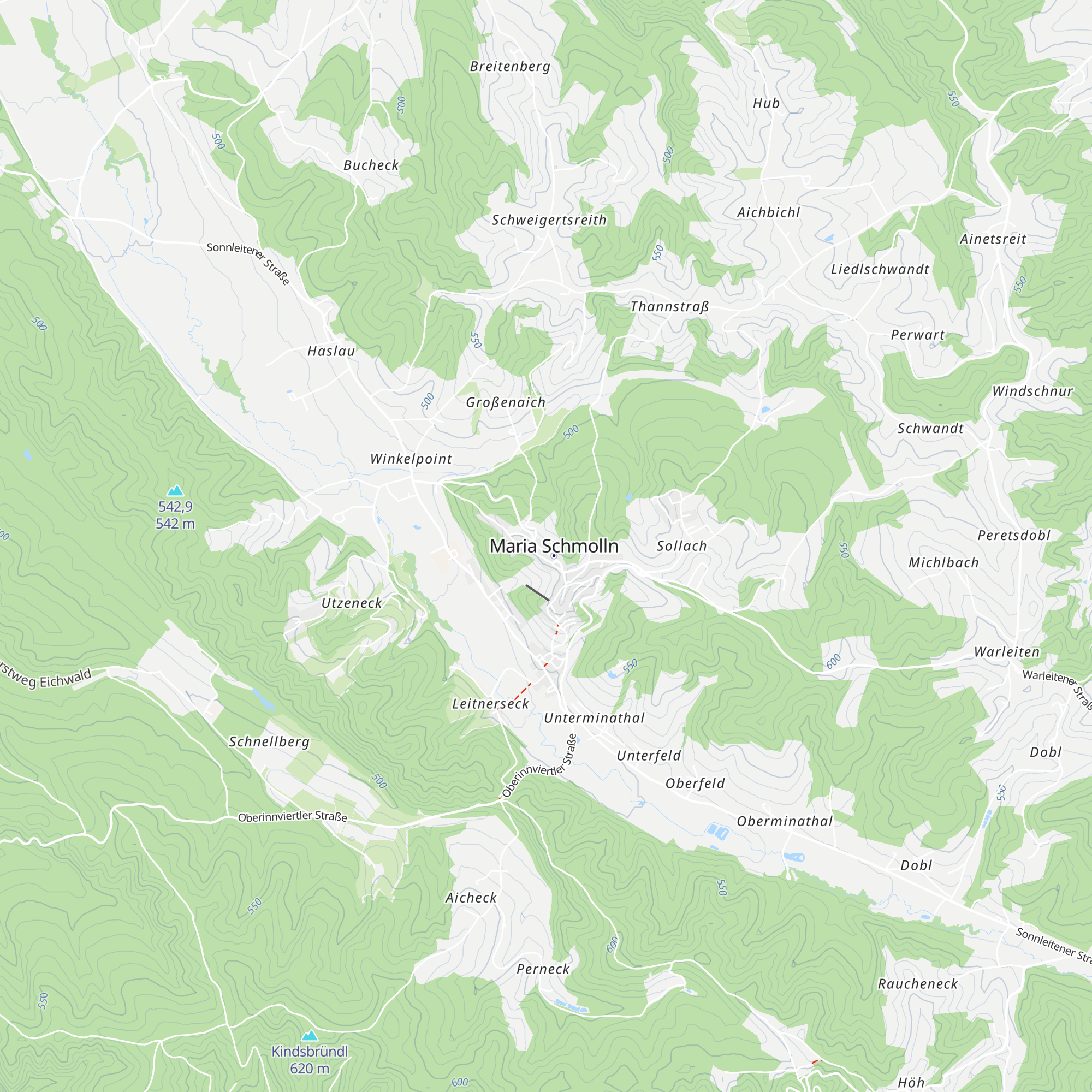 Bachleitners Hütte map