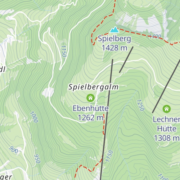 Map of Simonhütte