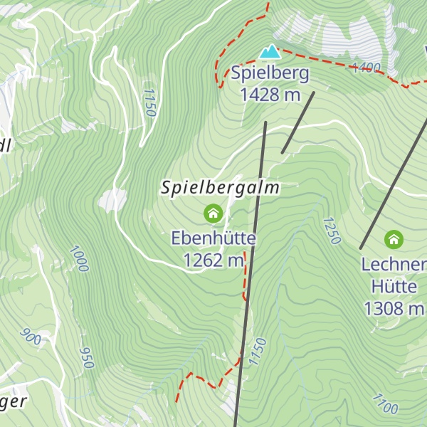 Map of Ebenhütte