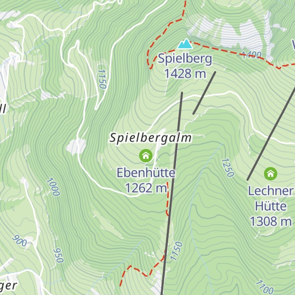 Map of Karhütte