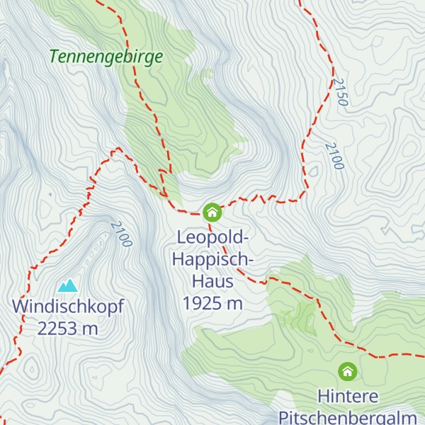 Map of Leopold-Happisch-Haus