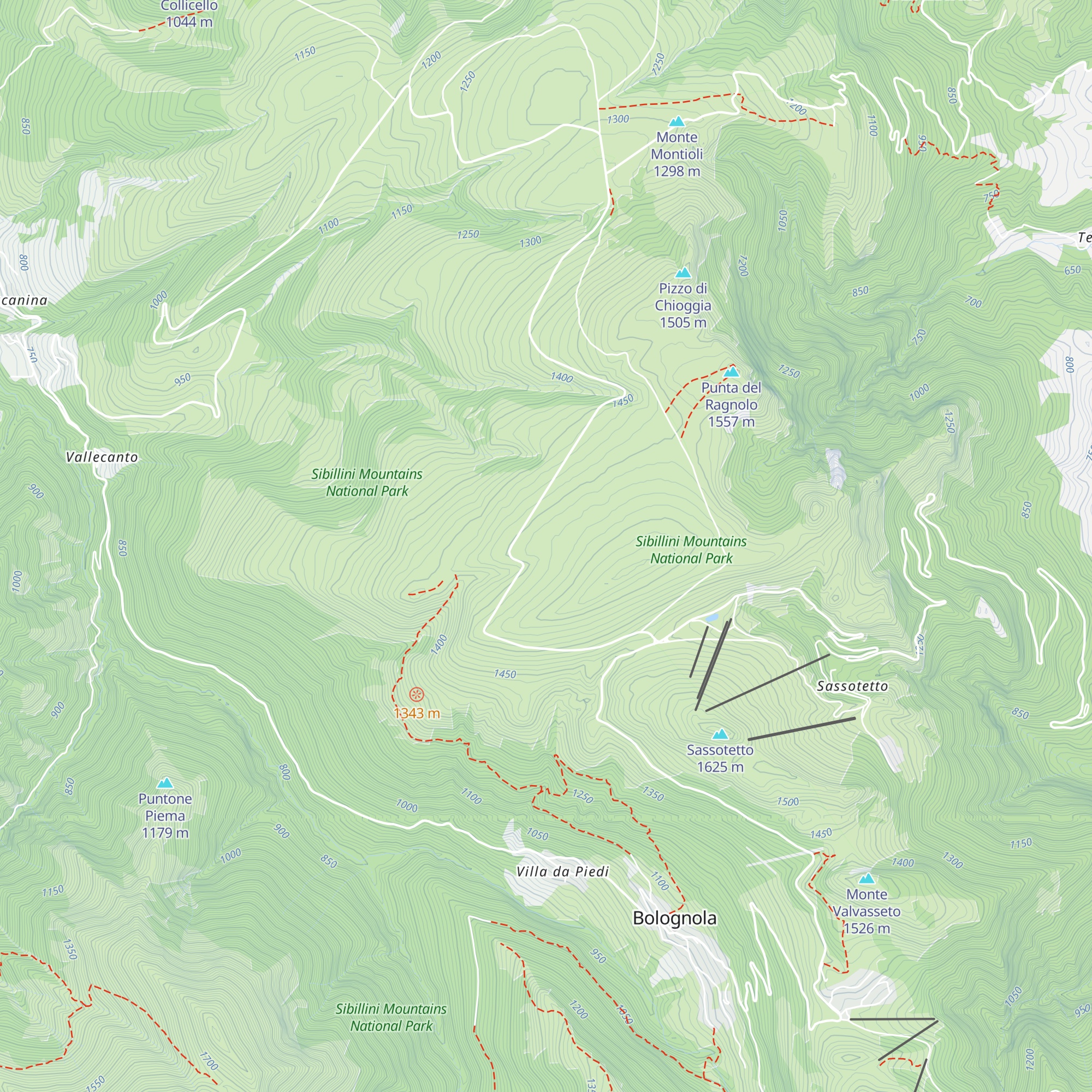 Rifugio Fratelli Cioci map