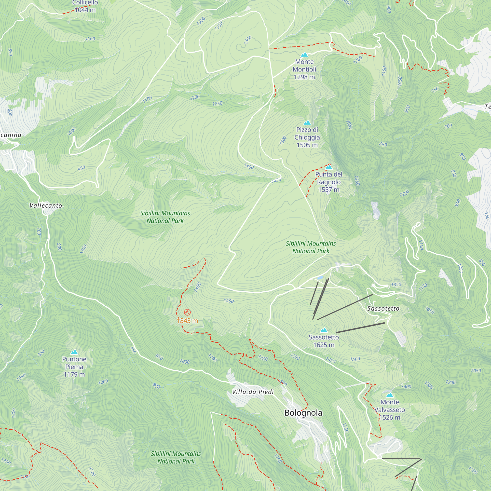 Rifugio Fratelli Cioci map