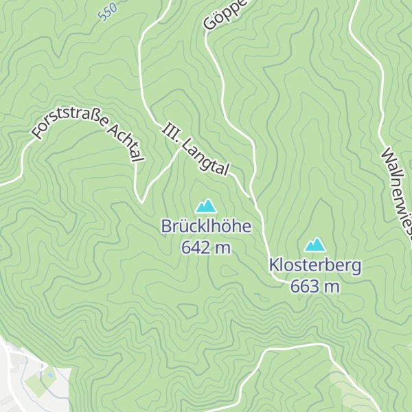 Map of Brücklhöhe