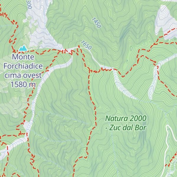 Map of Monte Vualt