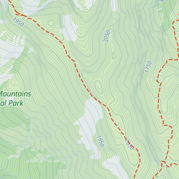 Map of Cima di Vallinfante