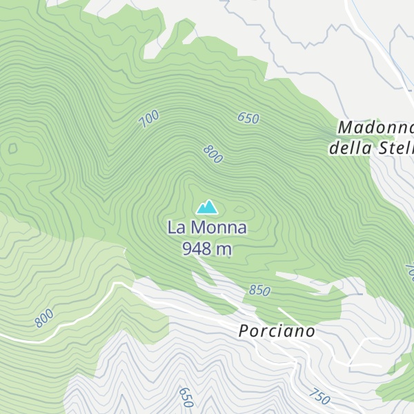 Map of La Monna