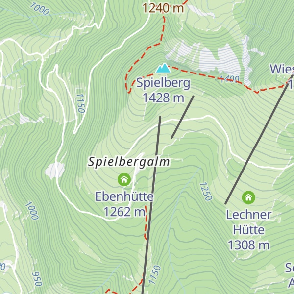 Map of Wallmannhütte