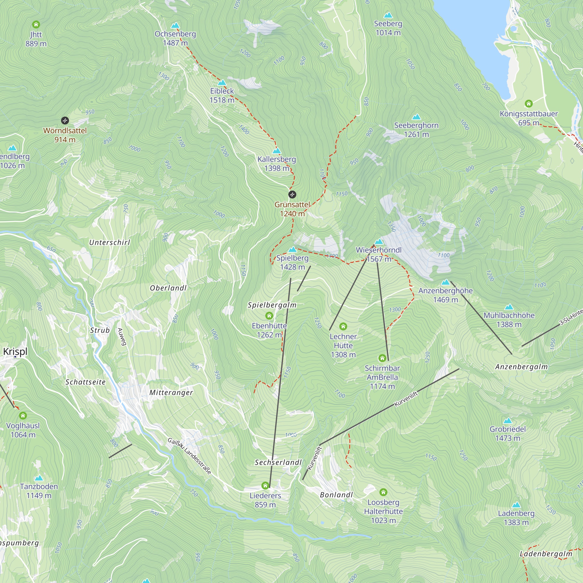 Heimhofhütte map