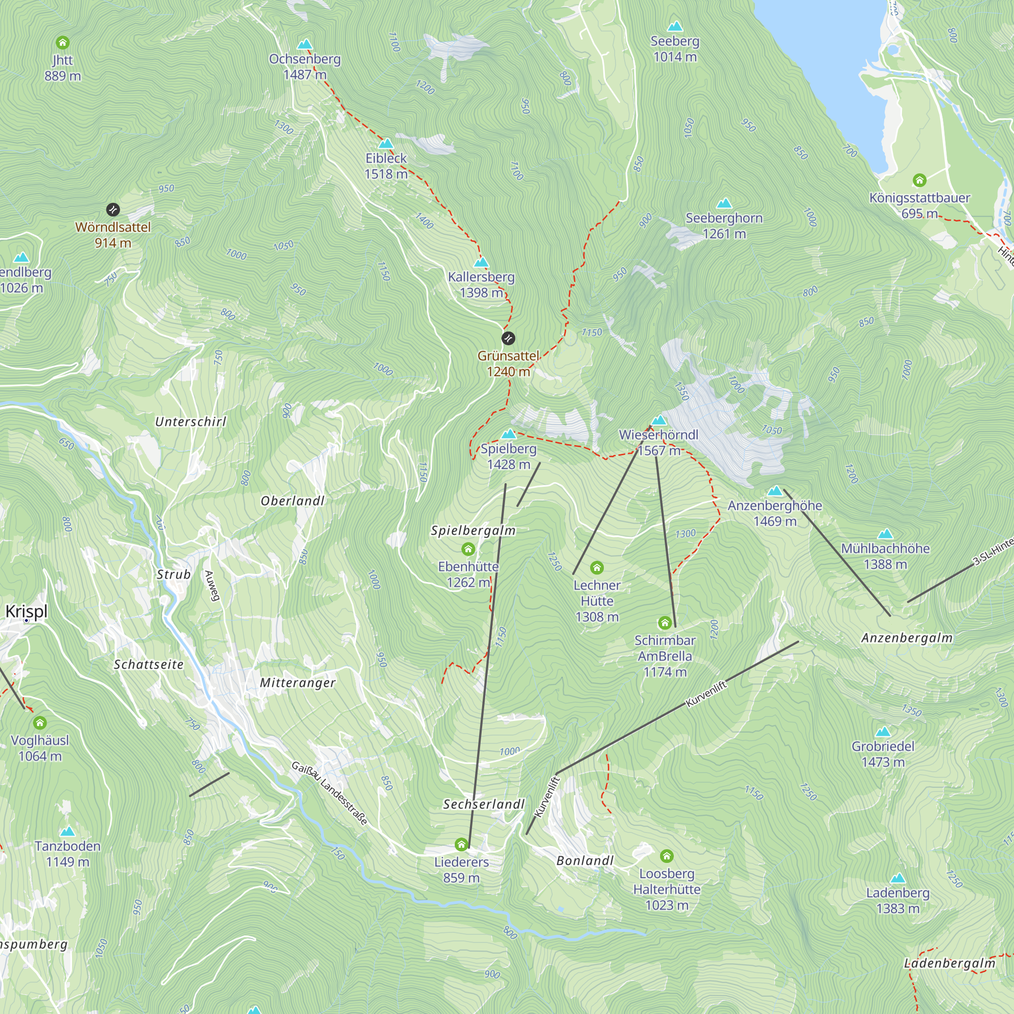 Heimhofhütte map