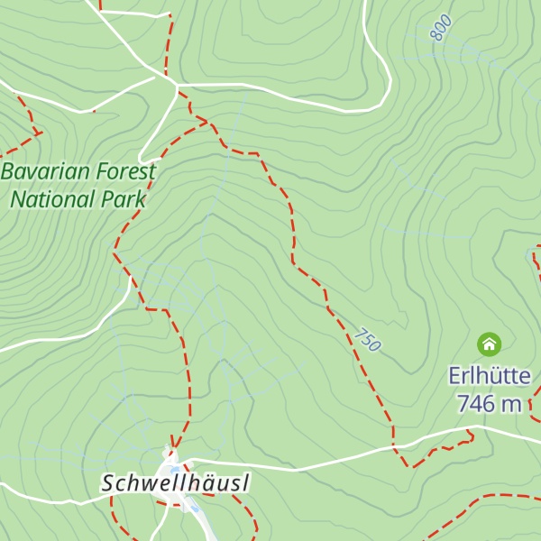 Map of Schaufelhütte