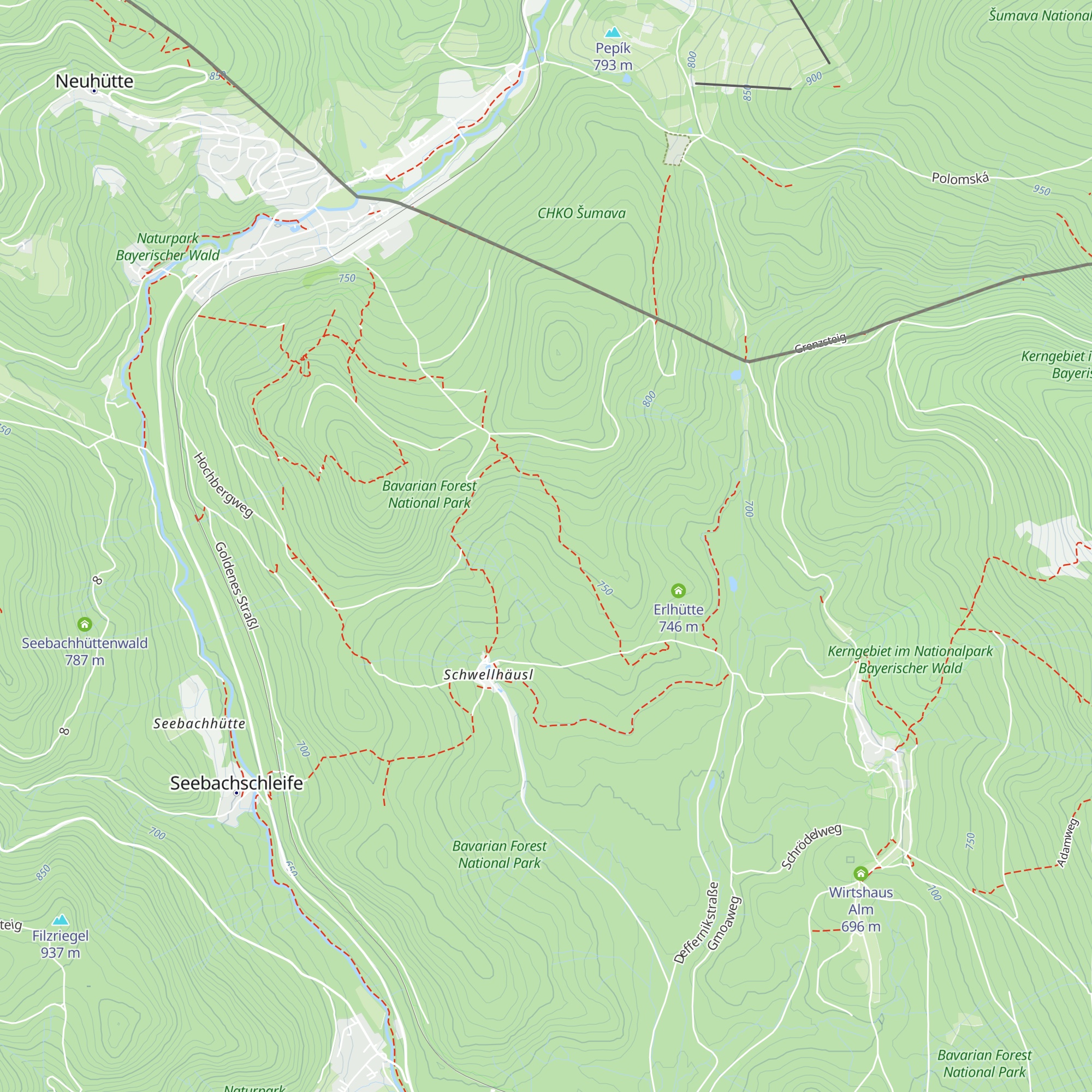 Schaufelhütte map