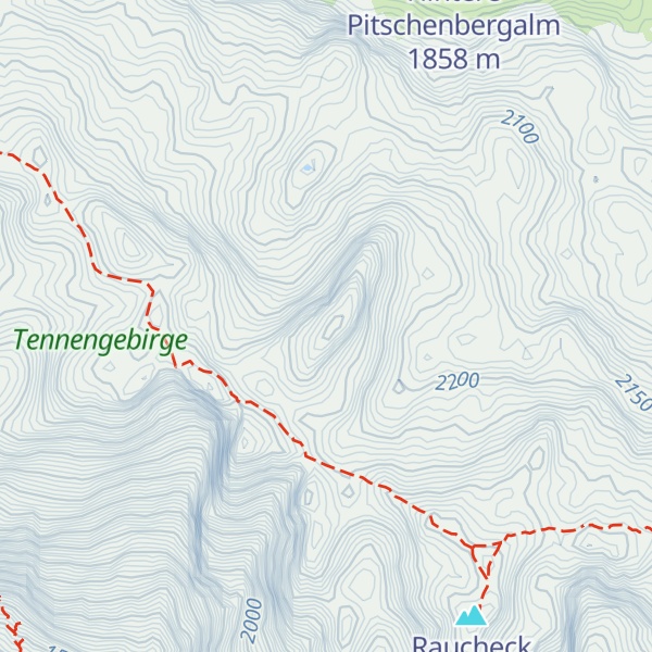 Map of Hochpfeiler