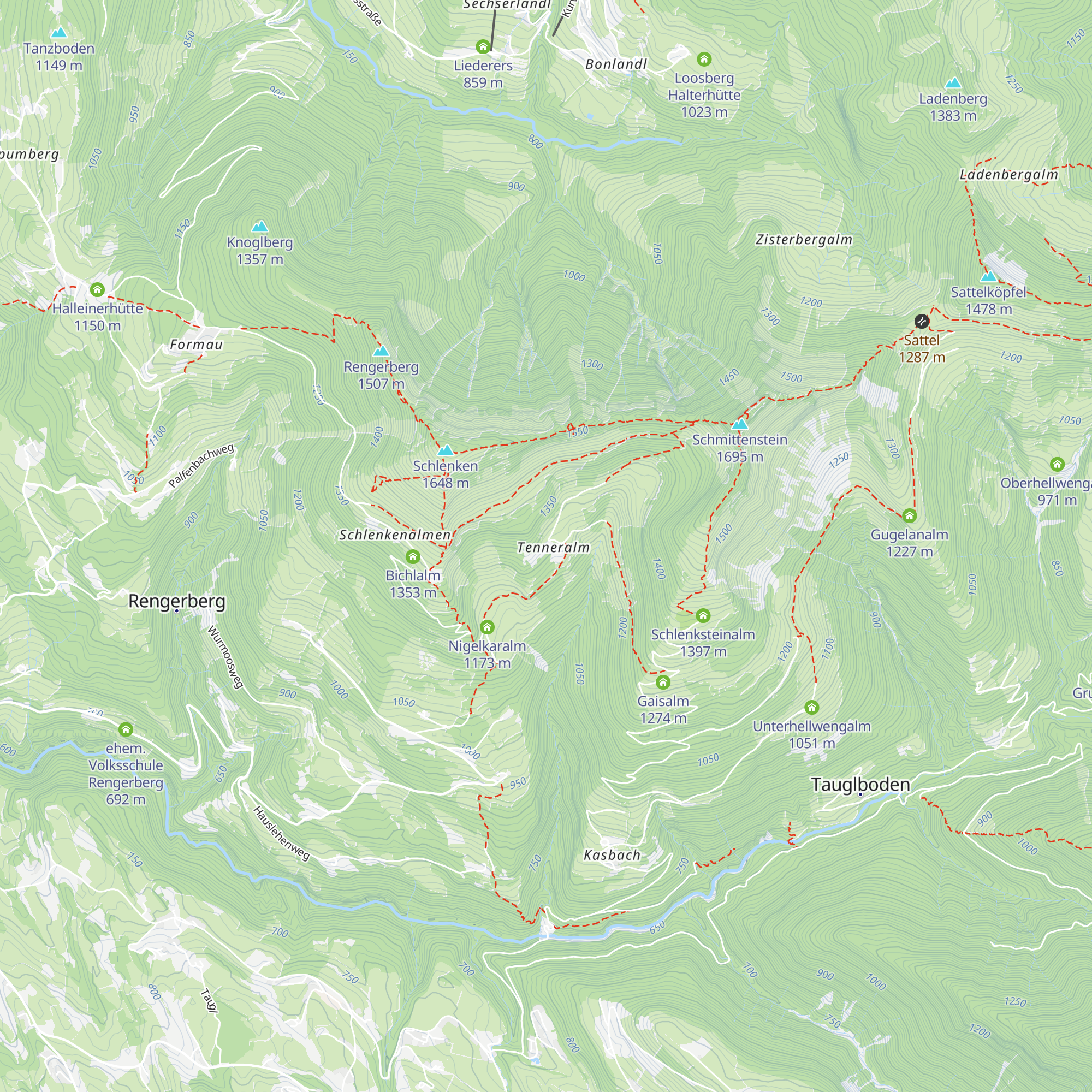 Kasbachhütte map