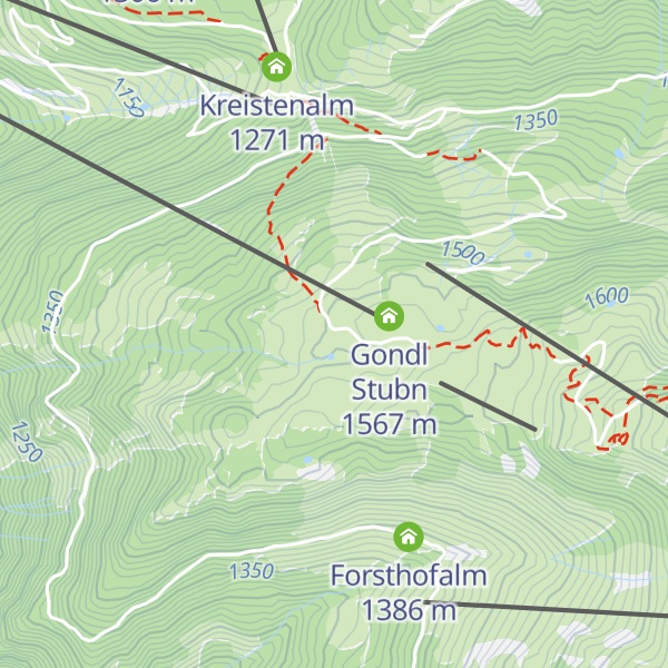 Map of Obergaßalm