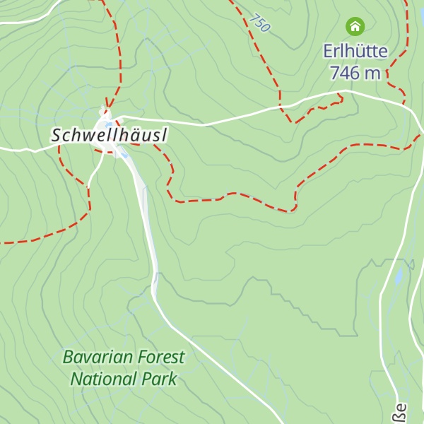 Map of Wastlhütte