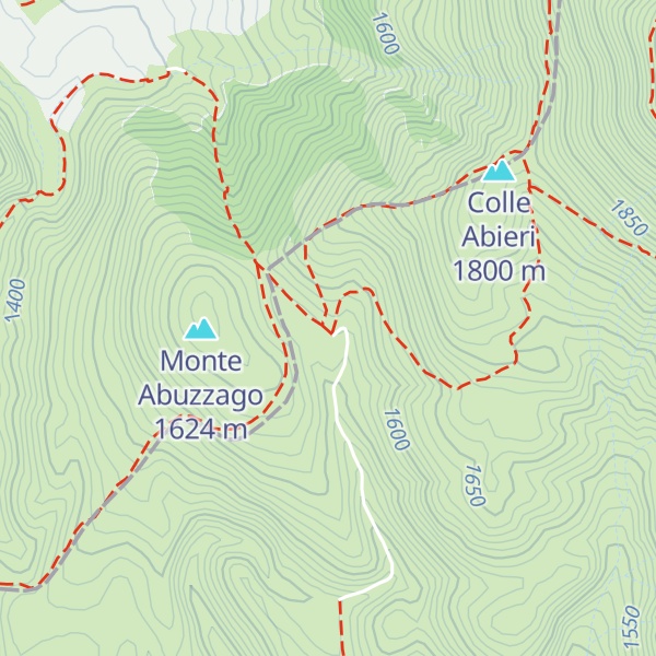 Map of Capanna Ghezzi