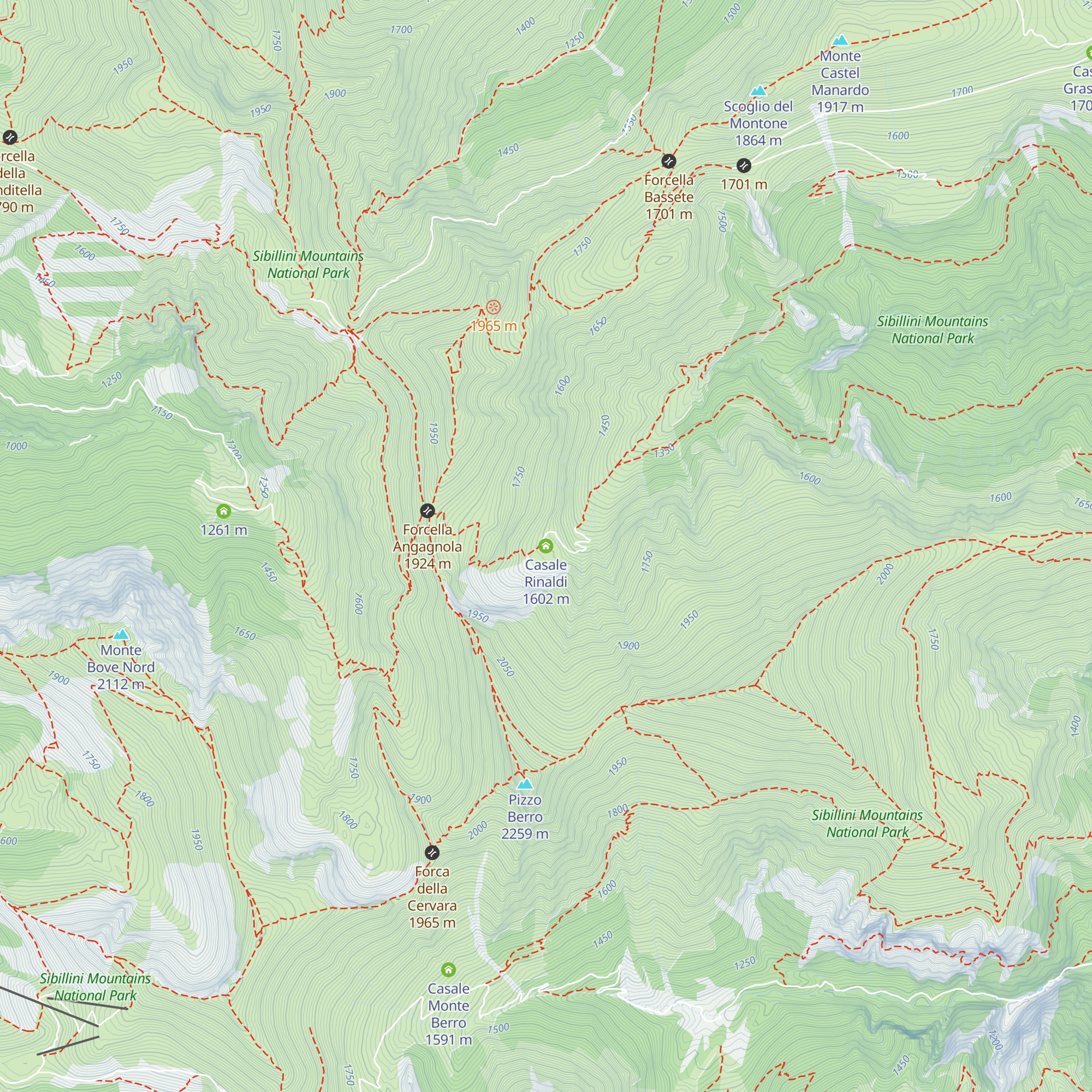 Casale Rinaldi map