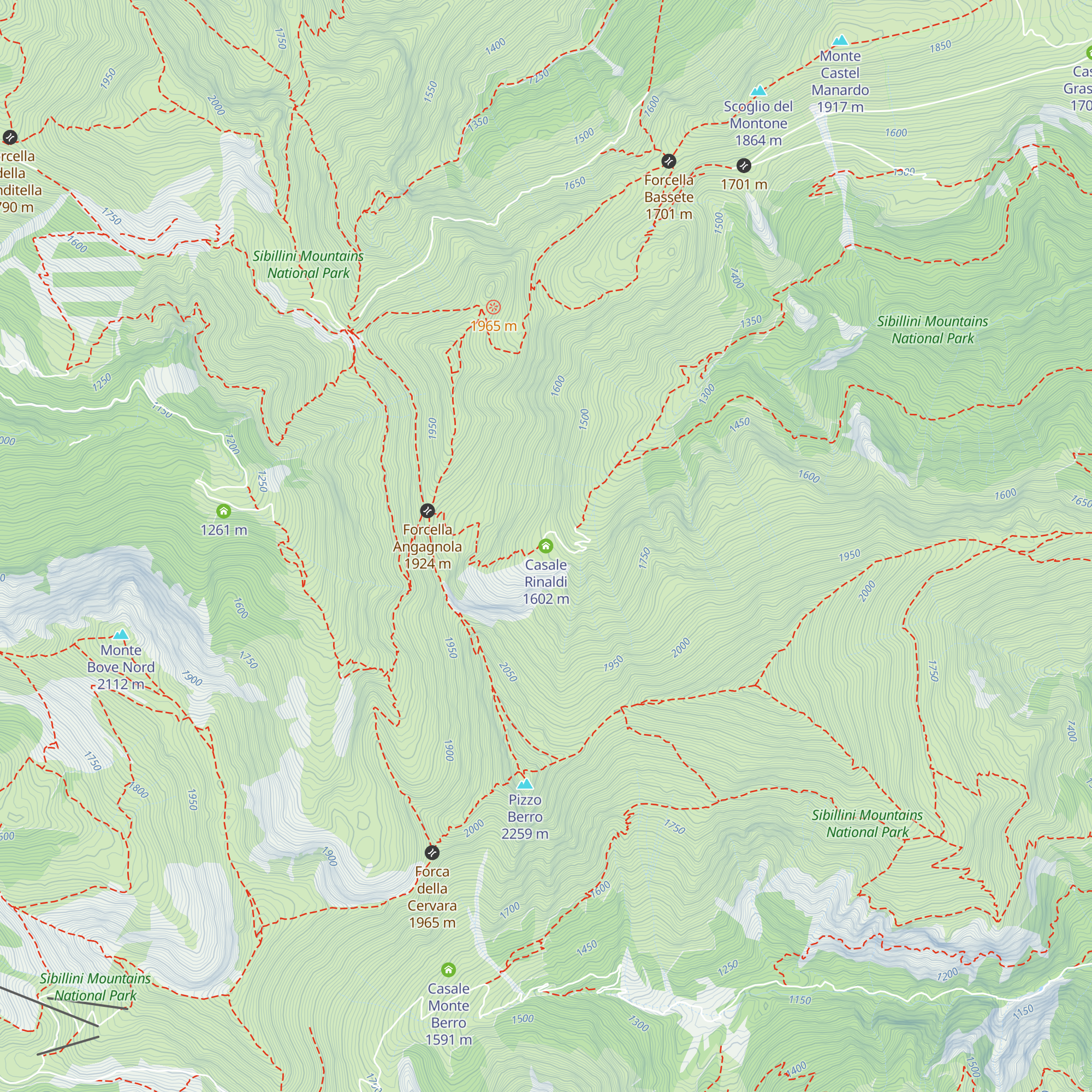 Casale Rinaldi map