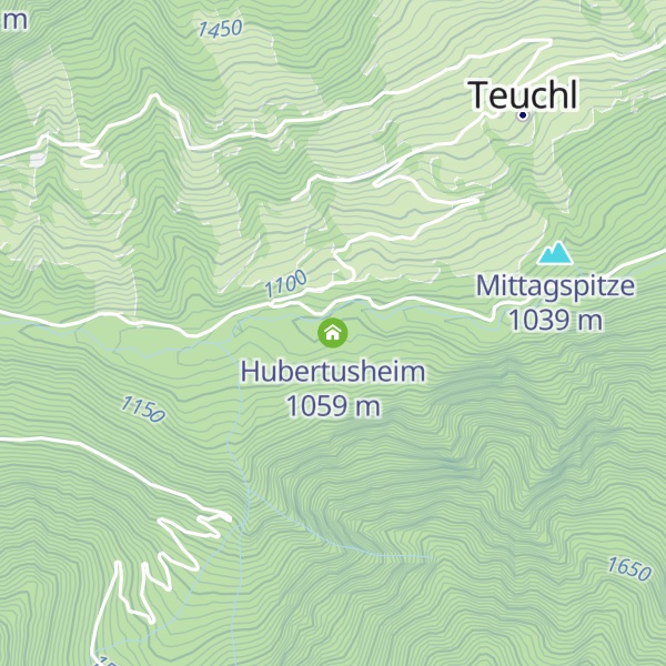 Map of Hubertusheim
