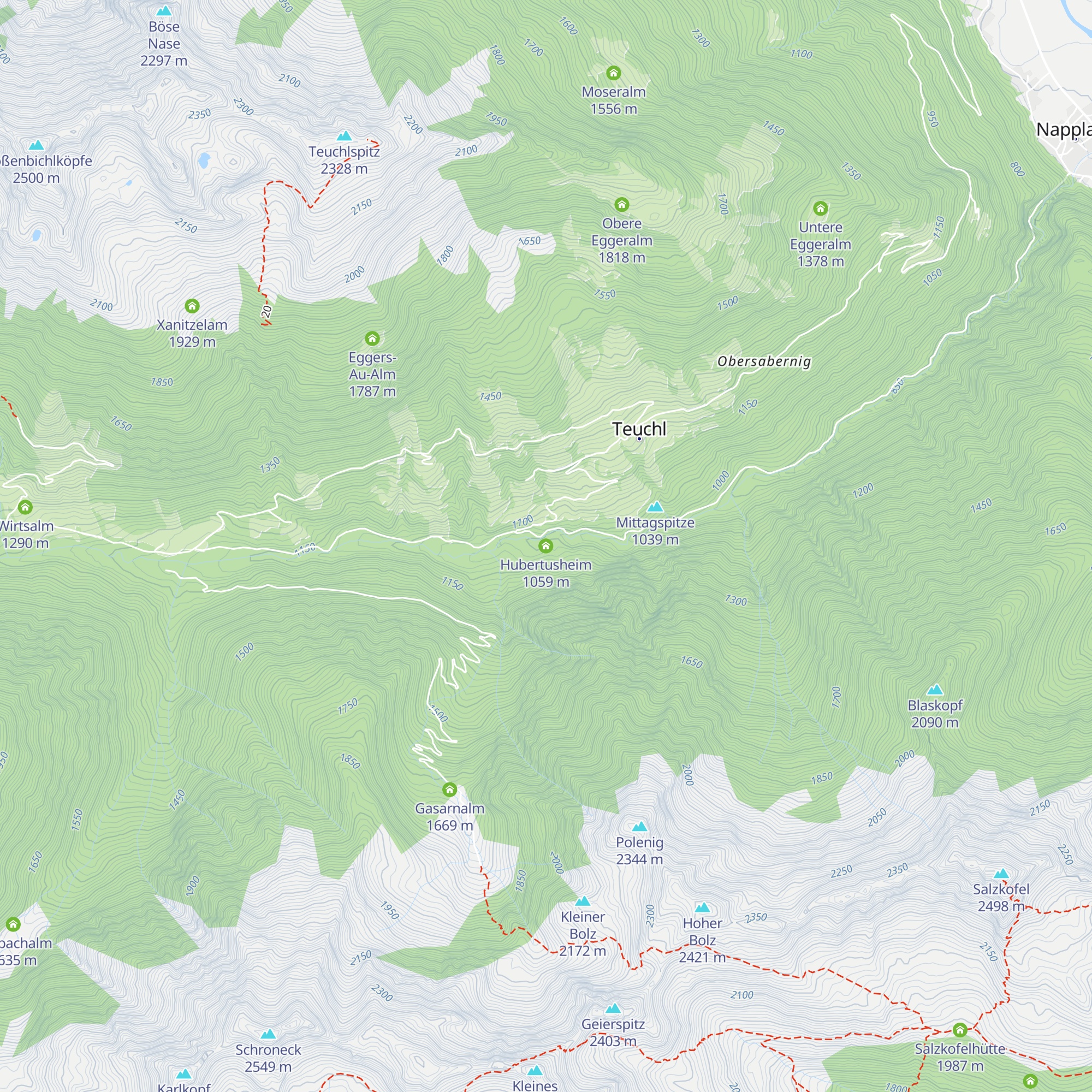 Hubertusheim map