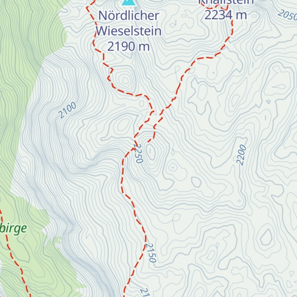 Map of Südlicher Wieselstein