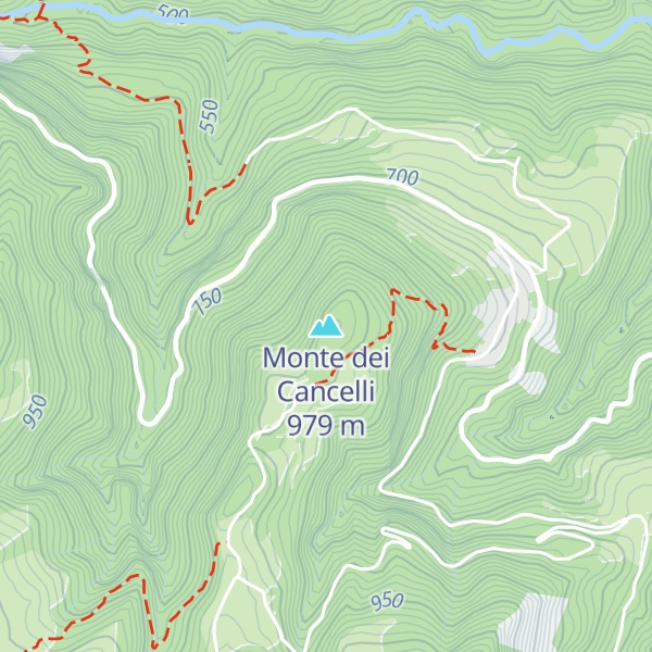 Map of Monte dei Cancelli