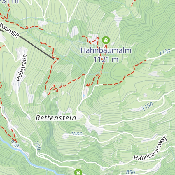 Map of Vögeihütte