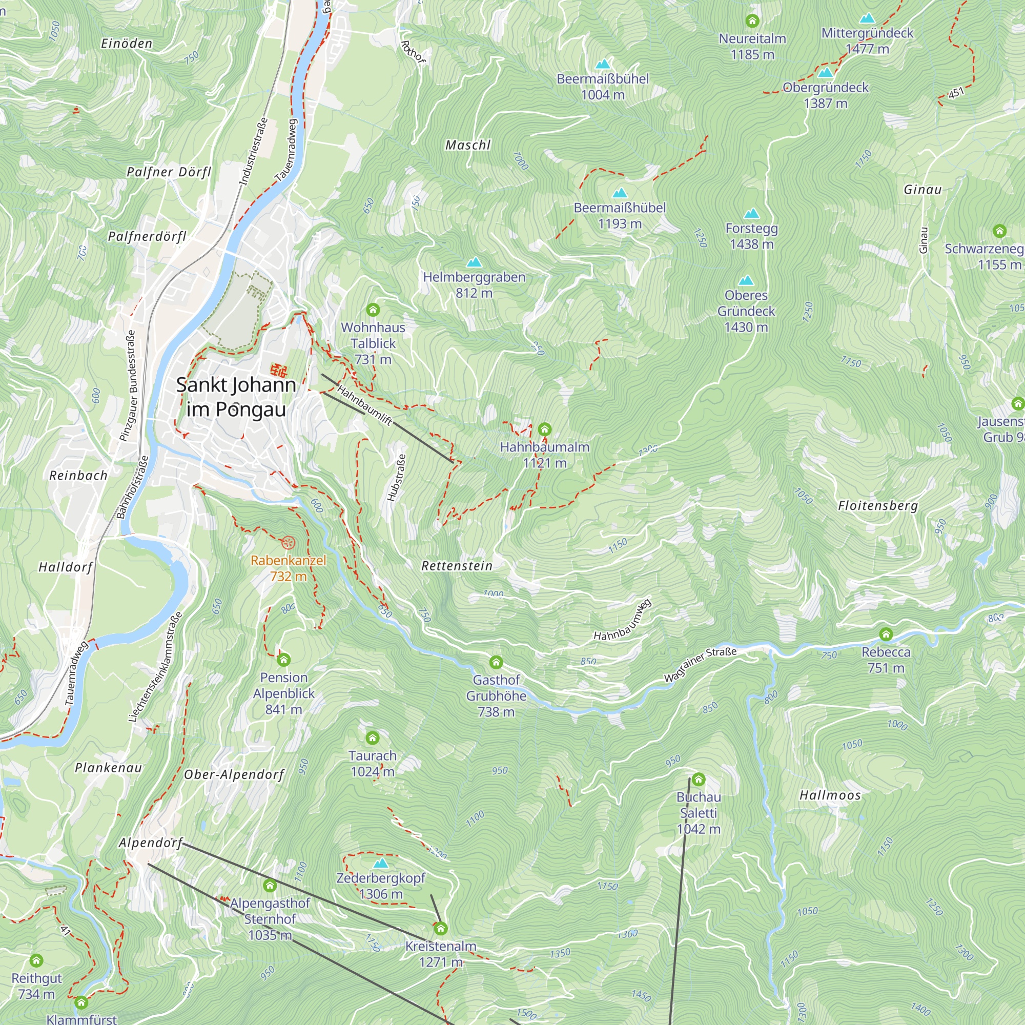 Vögeihütte map