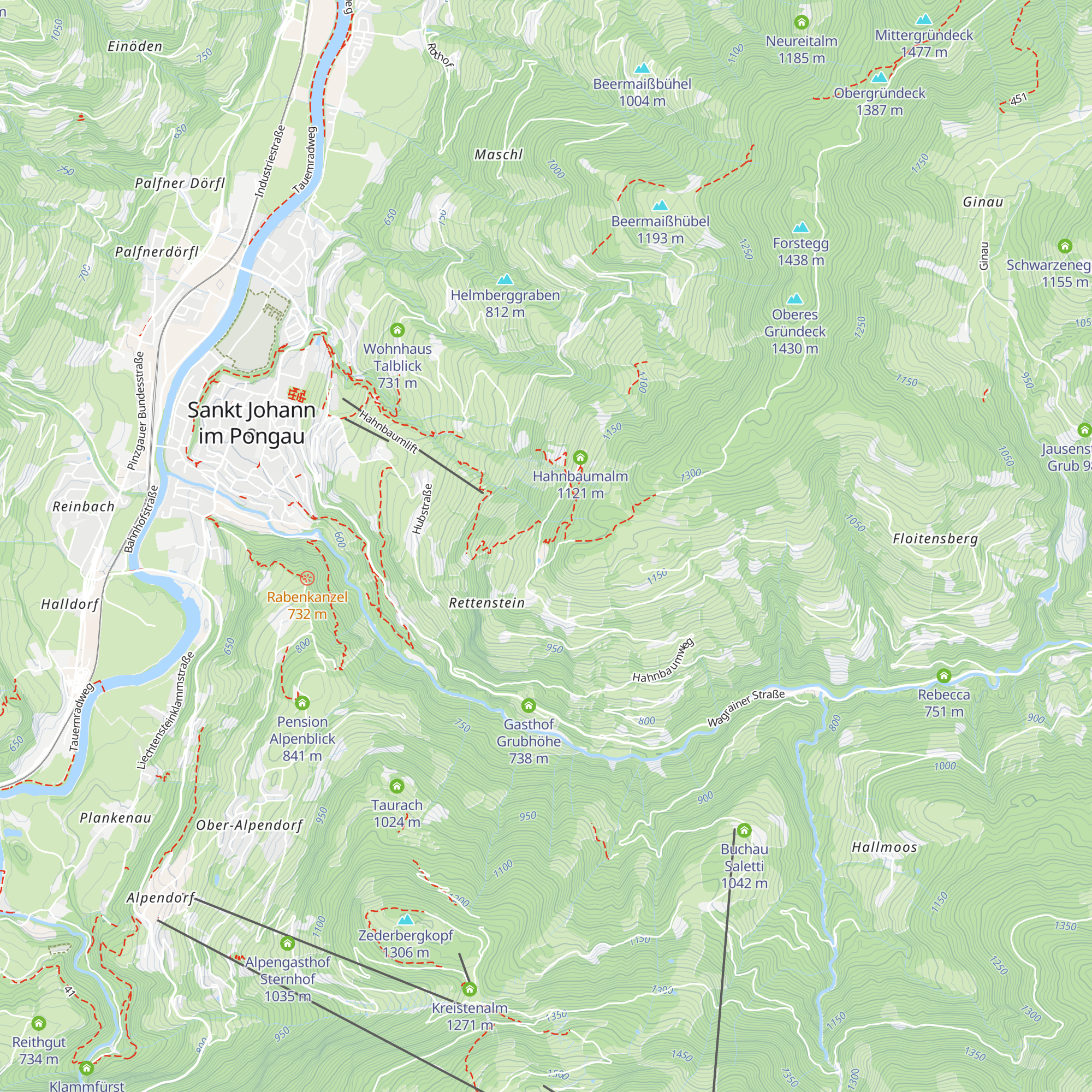 Vögeihütte map