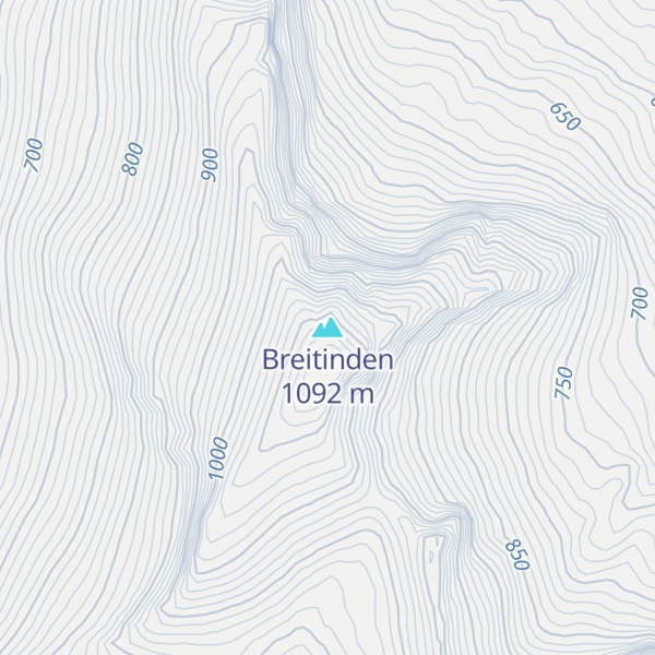 Map of Breitinden