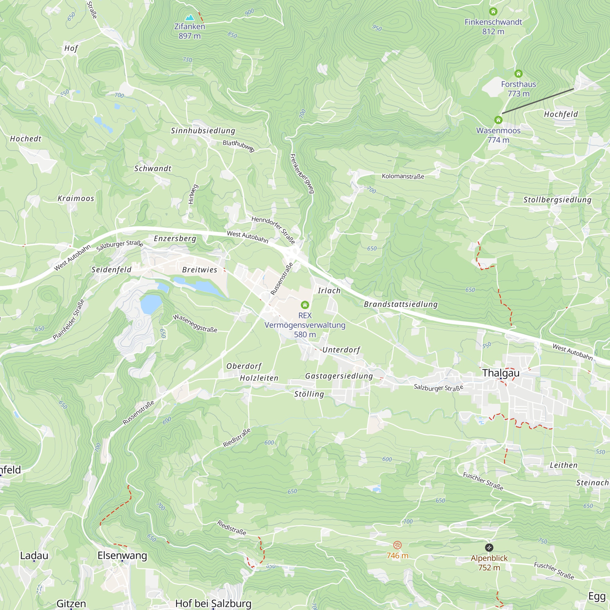 REX Vermögensverwaltung map