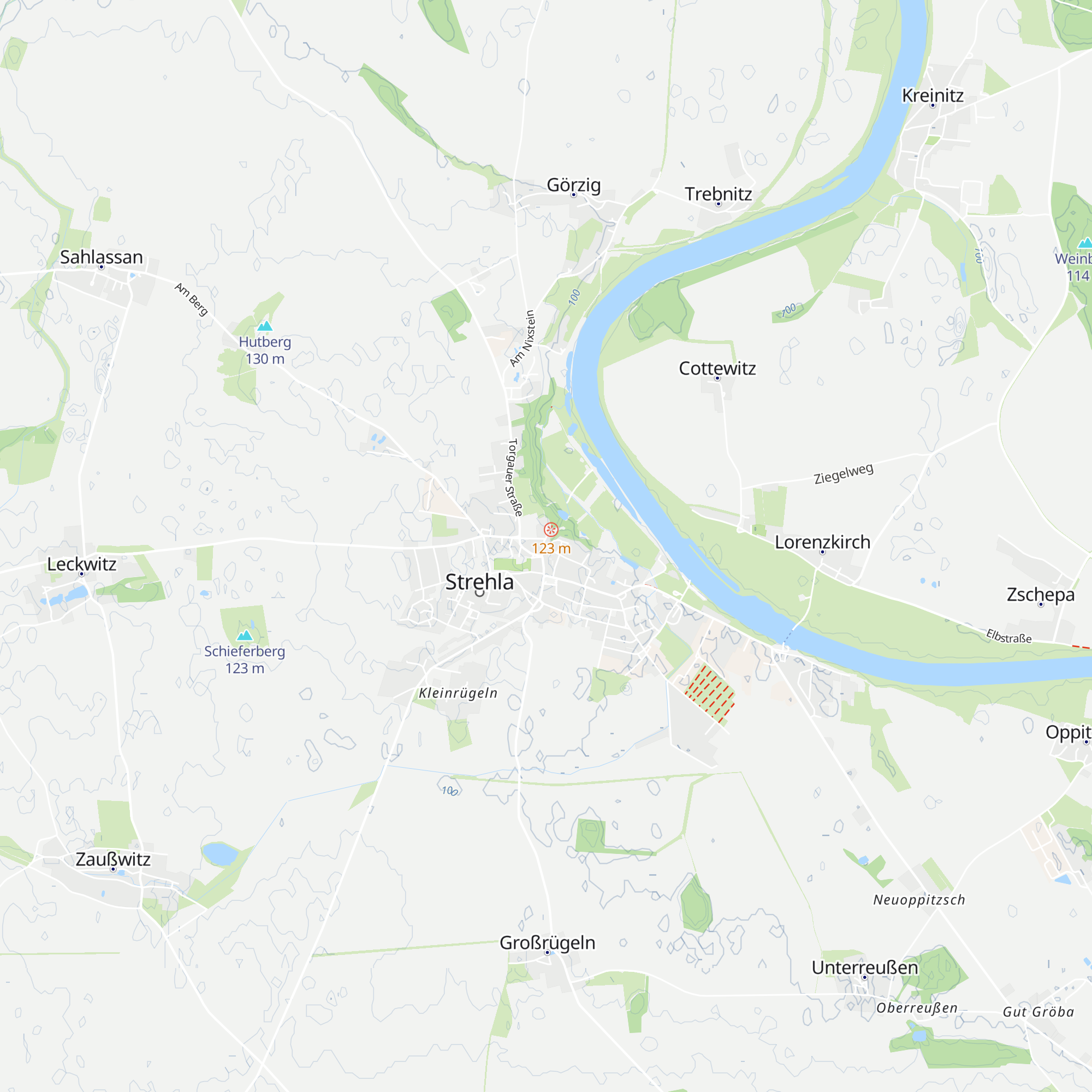 Tourist-Information map