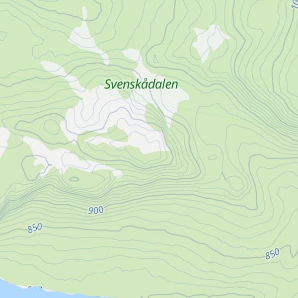 Map of Buvriegaejsie Västtoppen