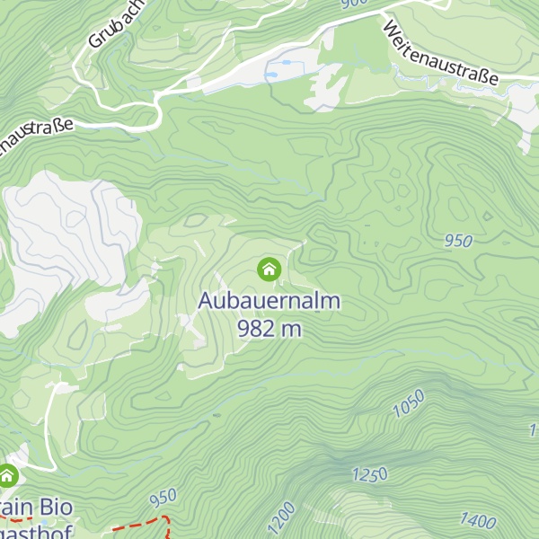 Map of Aubauernalm