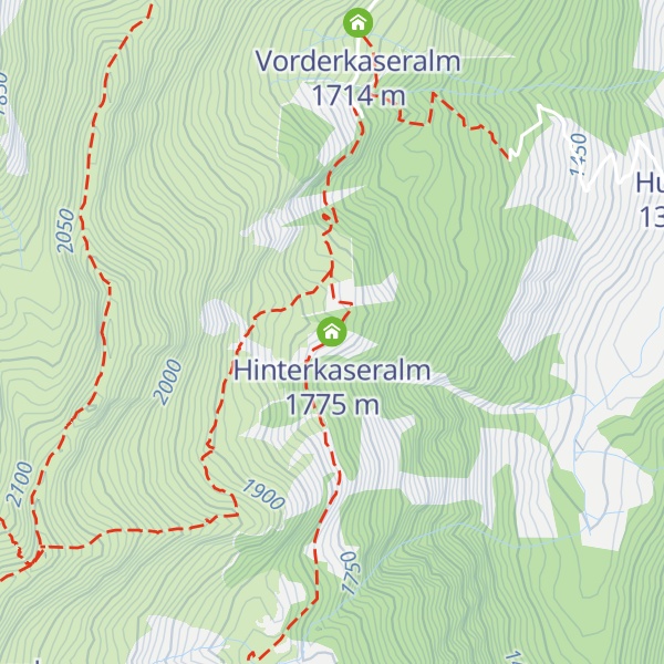 Map of Hinterkaseralm