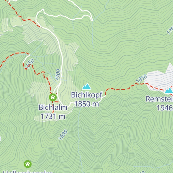 Map of Bichlkopf