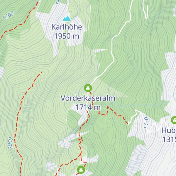 Map of Vorderkaseralm