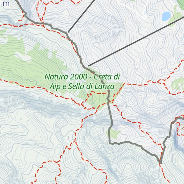 Map of Bivacco Ernesto Lomasti